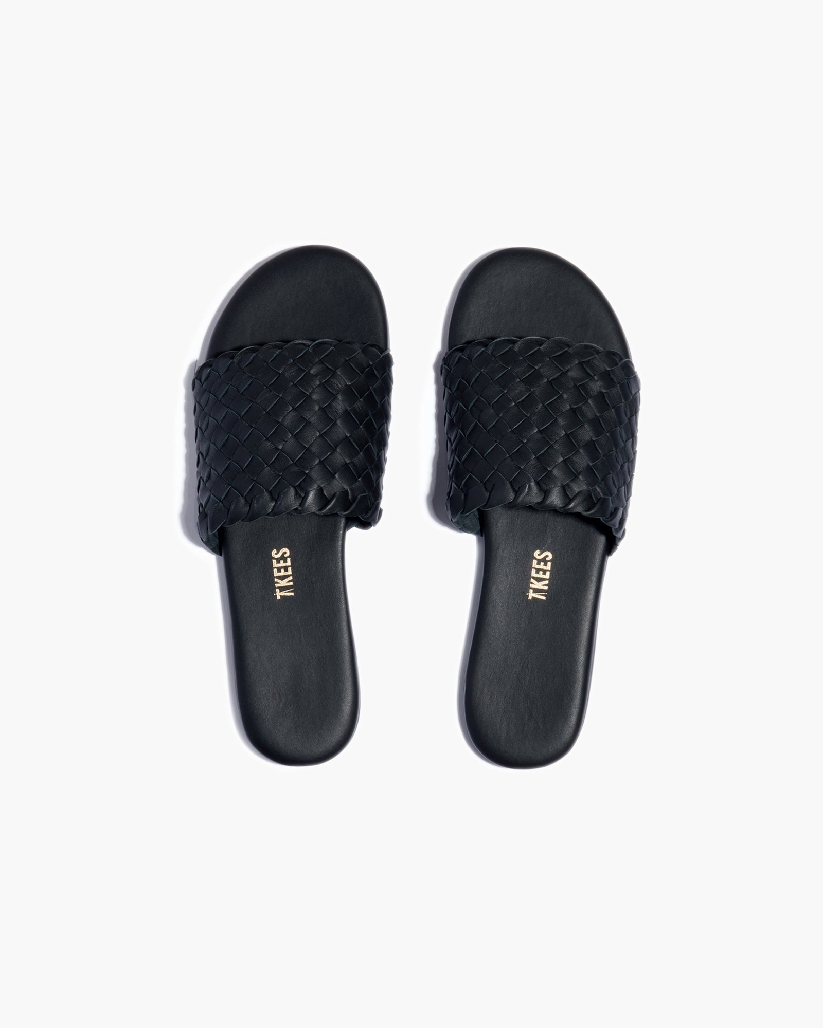 TKEES Betty Women's Slides Black | QD1409853