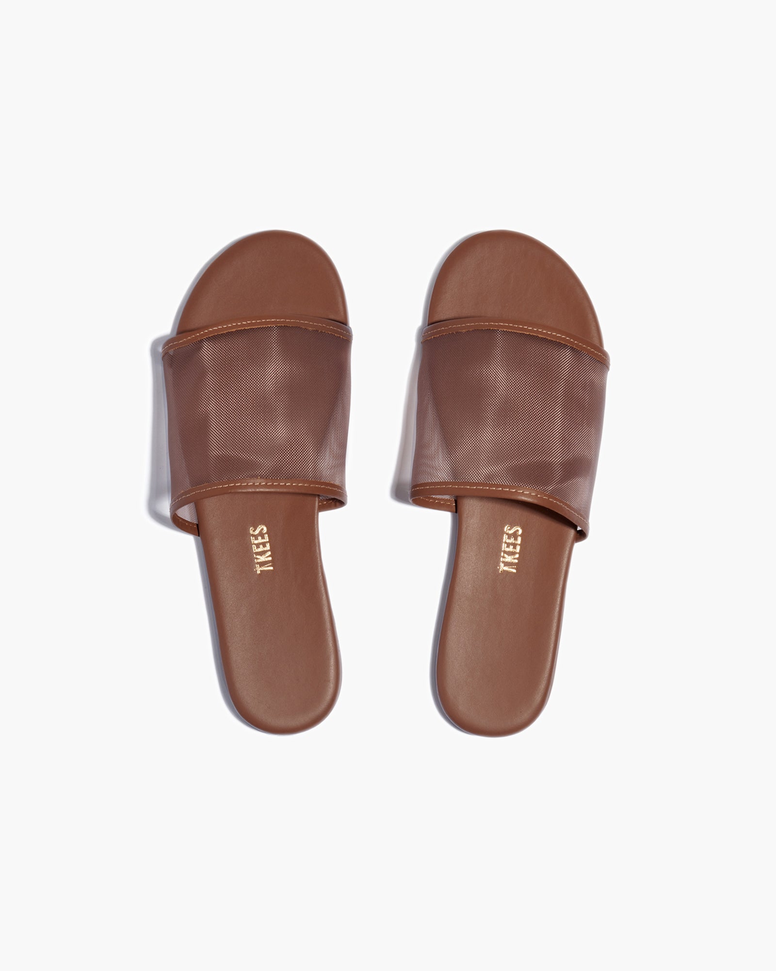 TKEES Blair Women's Slides Brown | PG7381042