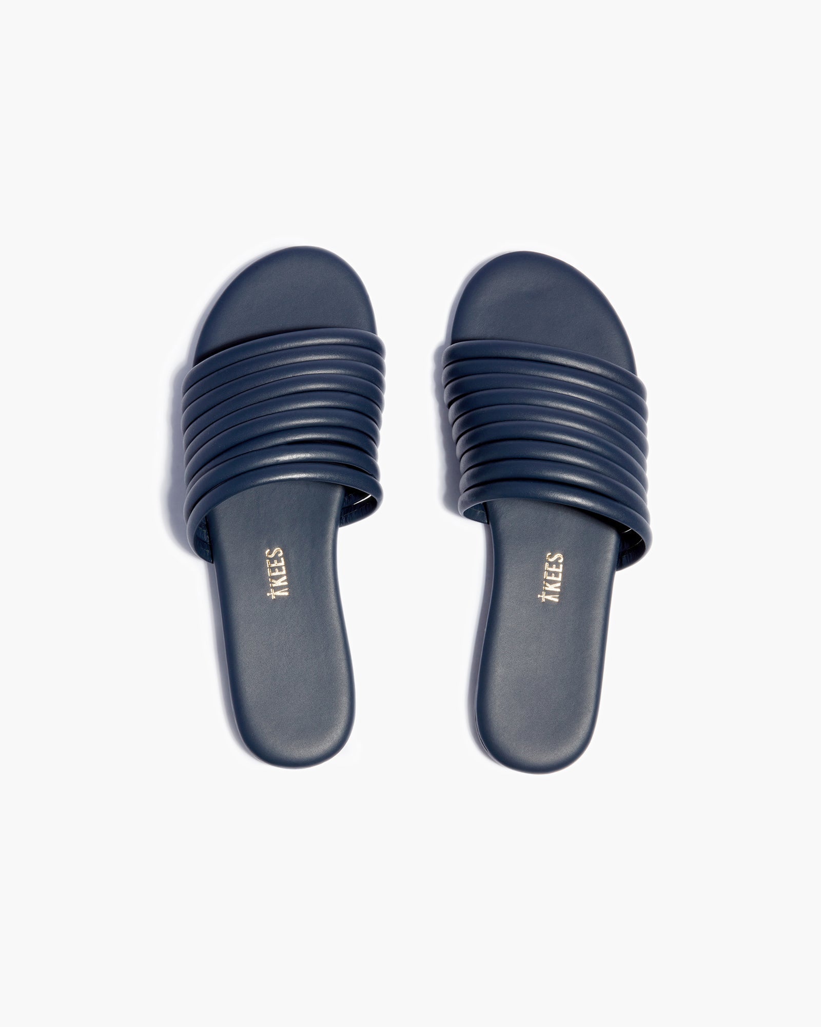 TKEES Caro Women's Slides Blue | DZ0365718