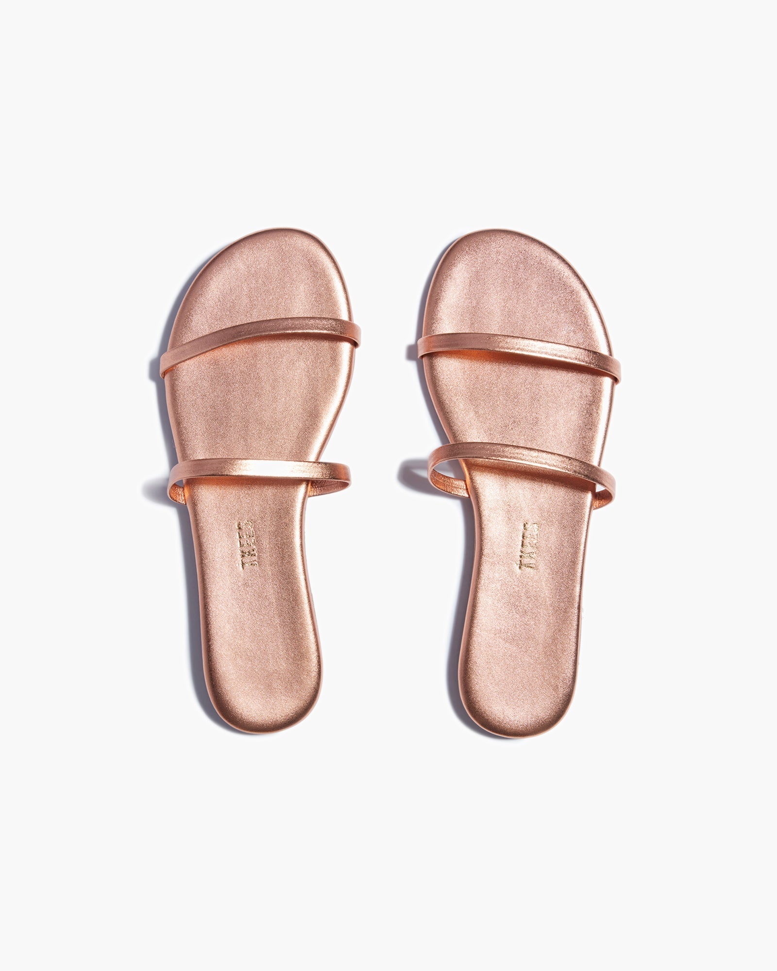 TKEES Gemma Metallics Women's Sandals Pink | BW9078361