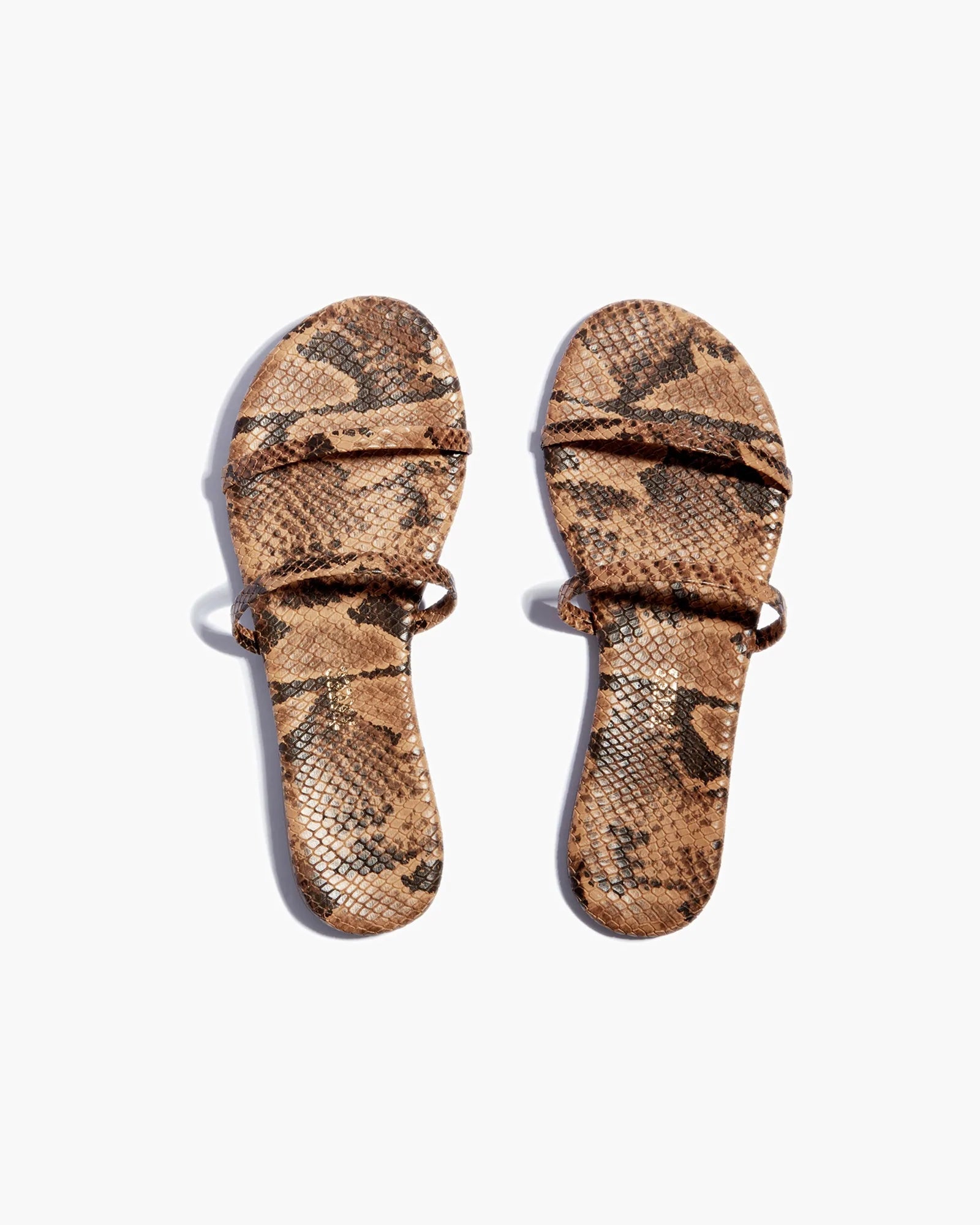 TKEES Gemma Vegan Animal Women's Sandals Snake | TA9685023