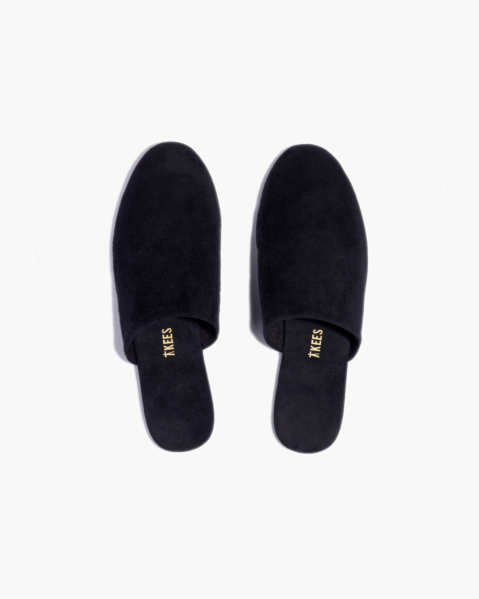 TKEES Ines Women's Slides Black | CB6527094