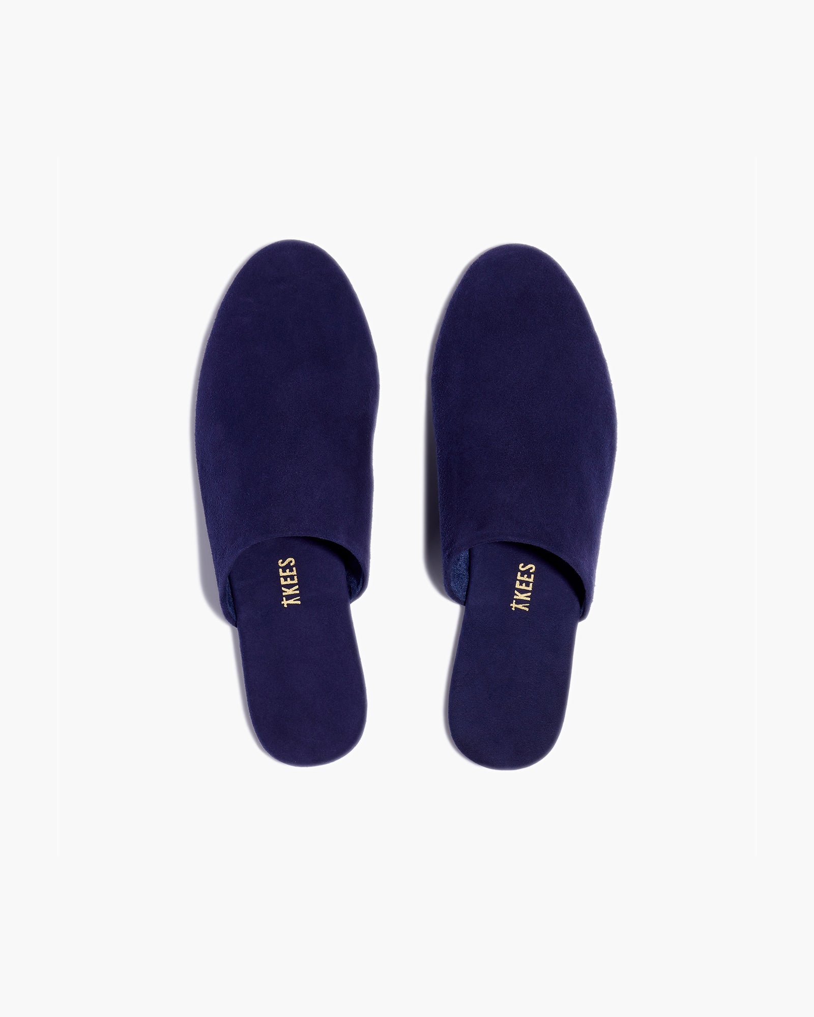 TKEES Ines Women's Slides Navy | NQ2567310