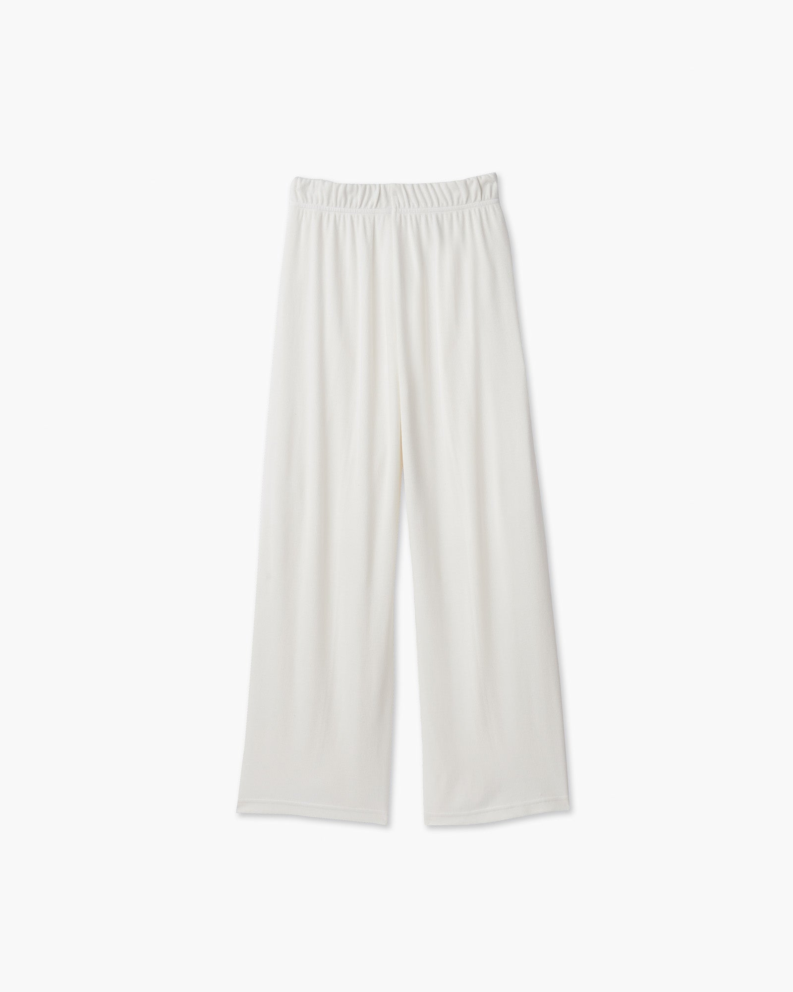 TKEES Light Rib Culotte Women's Pants White | NL0268945