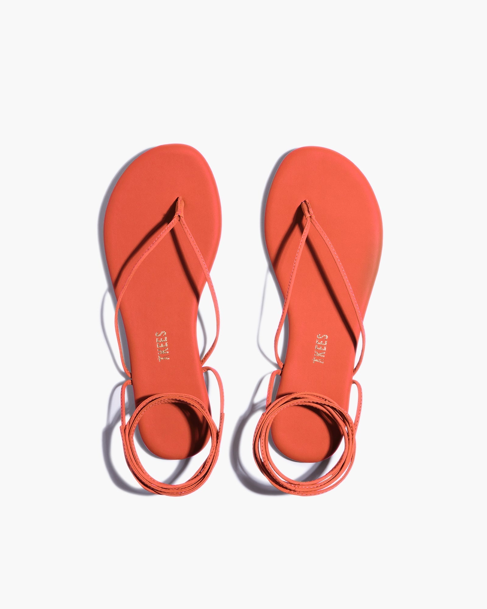 TKEES Lilu Pigments Women's Sandals Orange | AG0237619