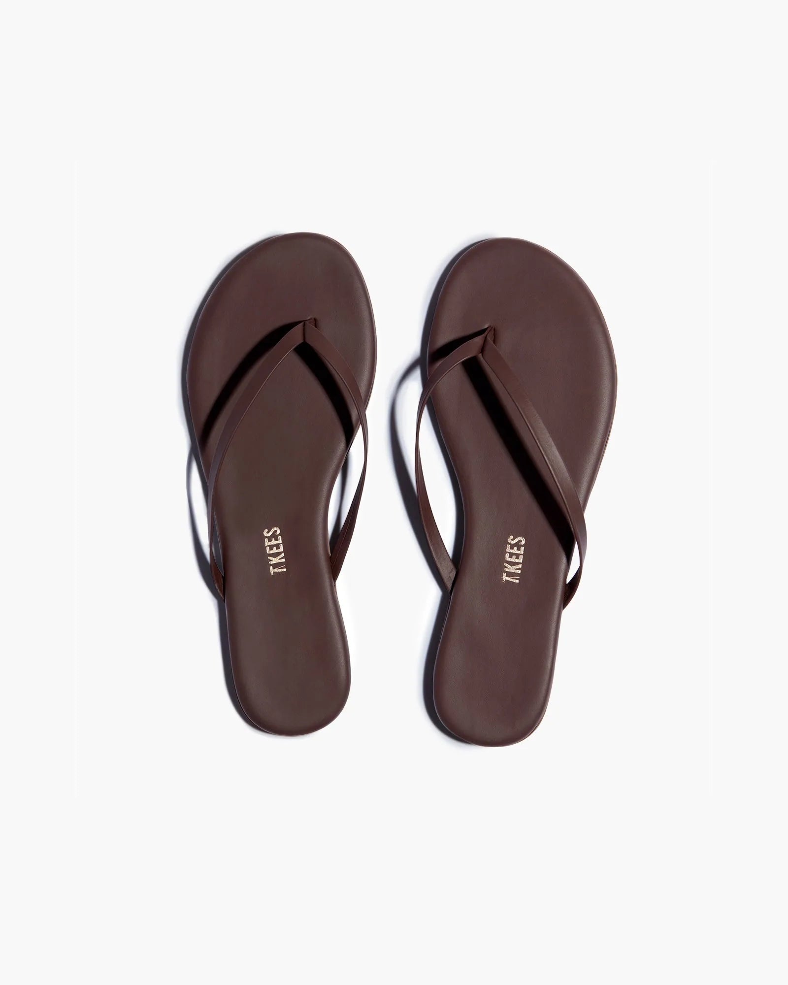 TKEES Lily Nudes Women's Flip Flops Brown | BE3240971