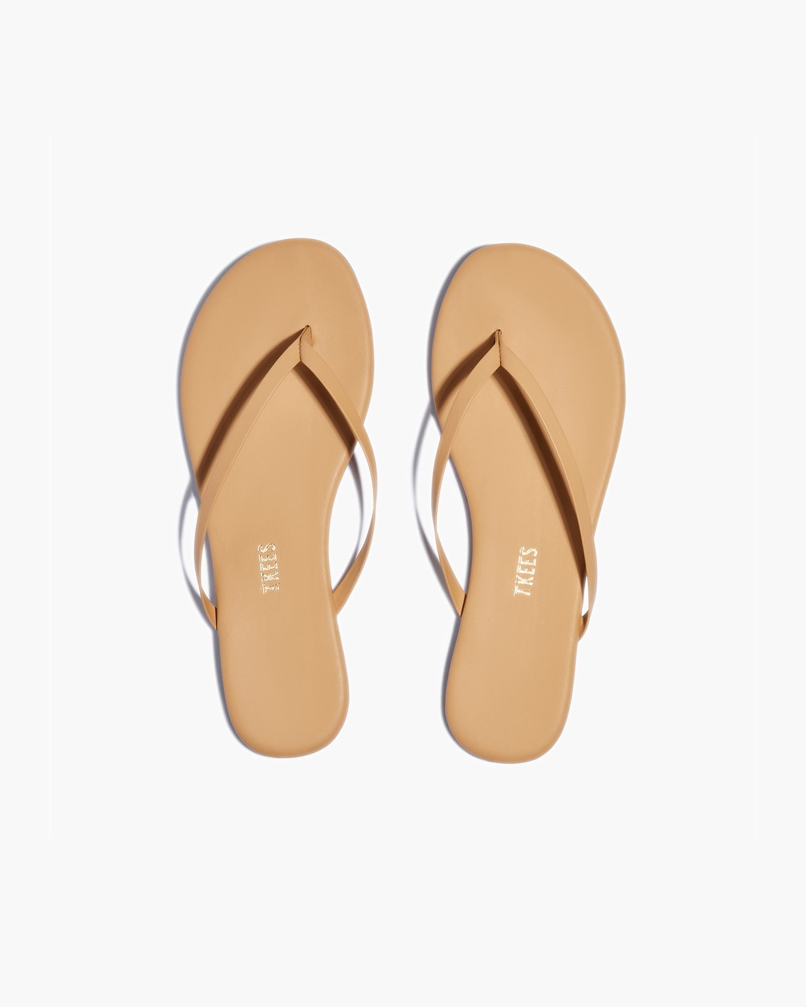 TKEES Lily Nudes Women's Flip Flops Brown | RC0826715