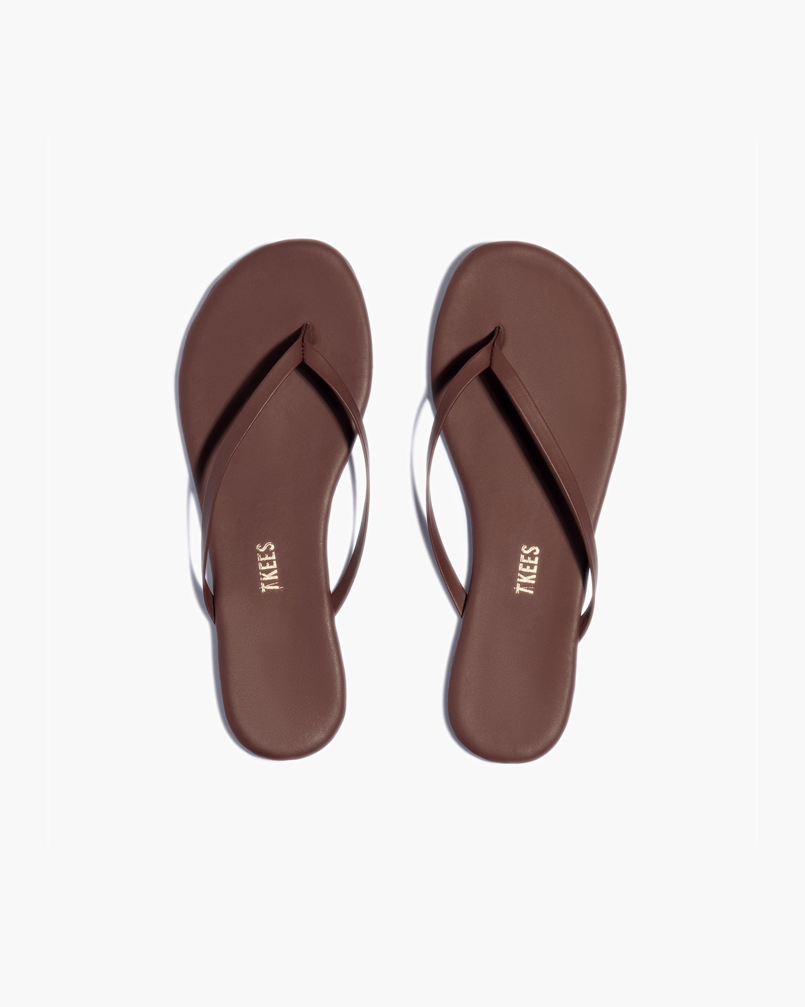 TKEES Lily Nudes Women's Flip Flops Brown | XQ2586391