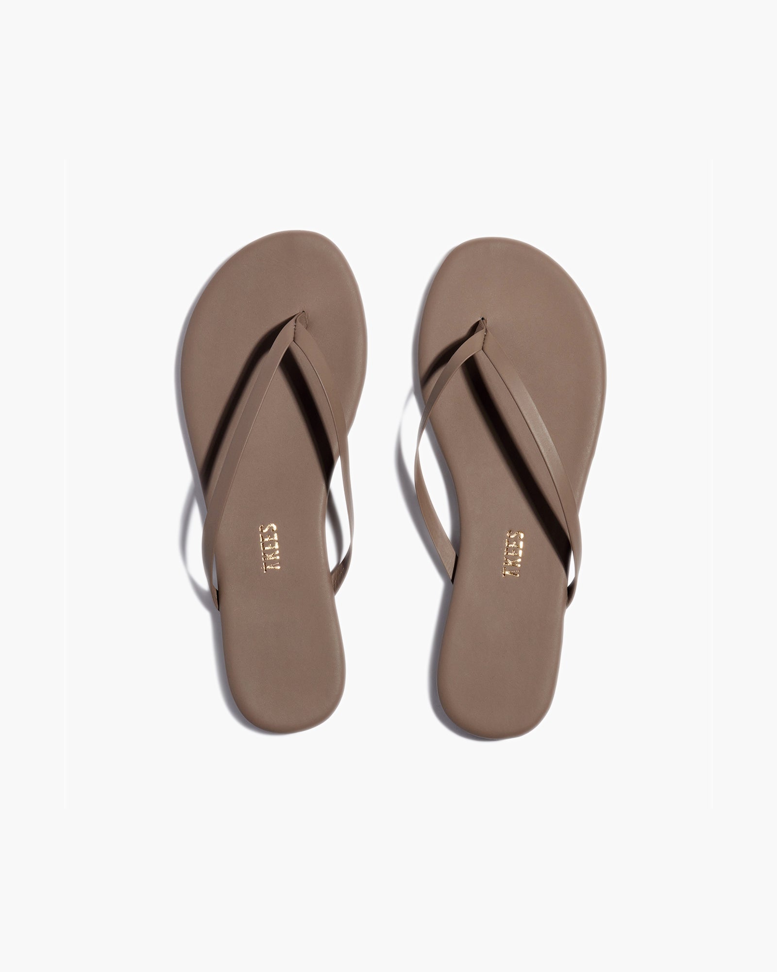 TKEES Lily Pigments Women's Flip Flops Brown | YD2174659