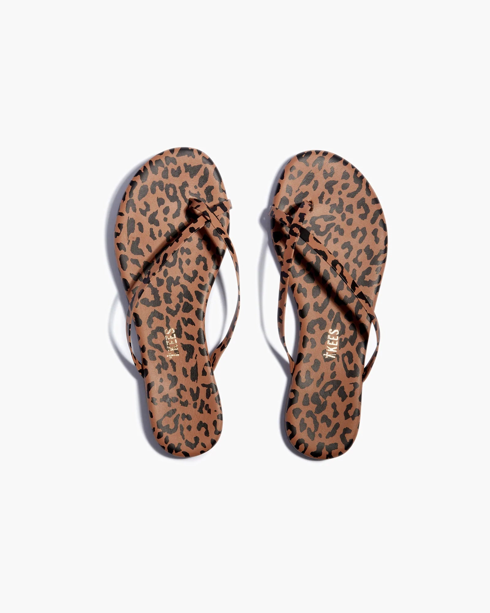 TKEES Riley Animal Women's Sandals Leopard | FG6584019