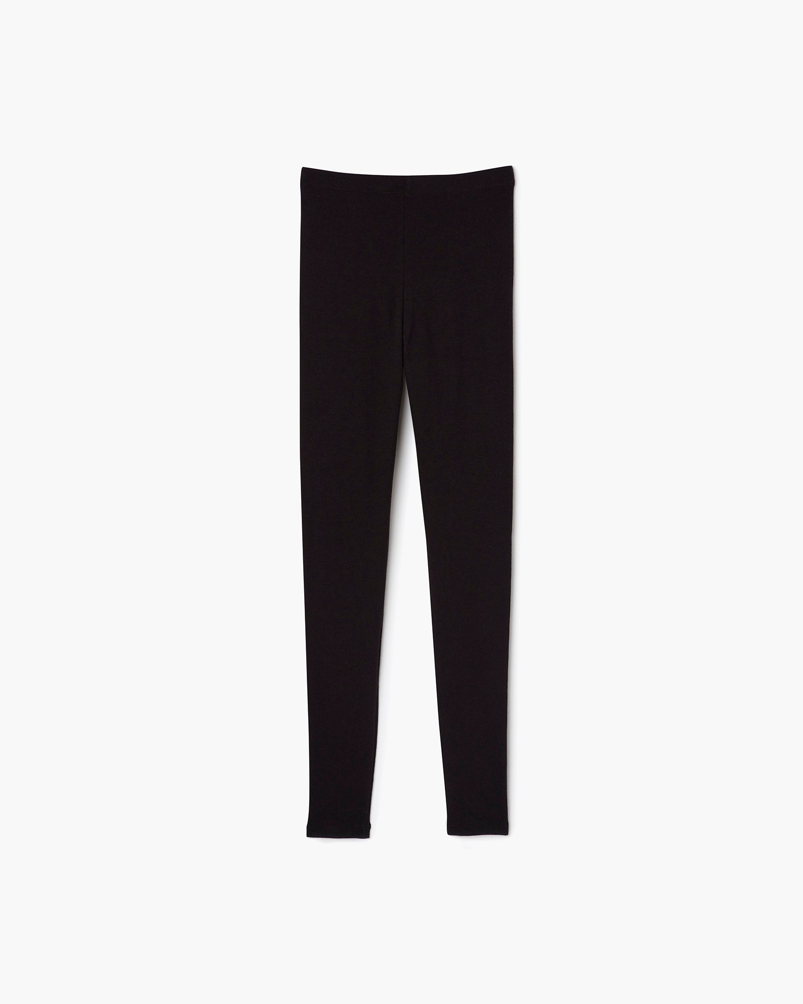 TKEES Super Rib Women's Leggings Black | HR6913540